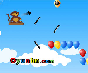 Balon Patlatan Maymun 7