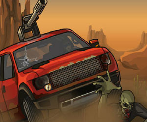 Zombie Şehirde Araba Sürme