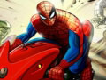 Motor Yarışçısı Spiderman