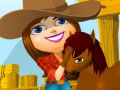 At Bakıcısı Küçük Kız